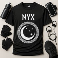 Nyx Greek Goddess Of Night Symbol Cooling Performance Crew T-Shirt