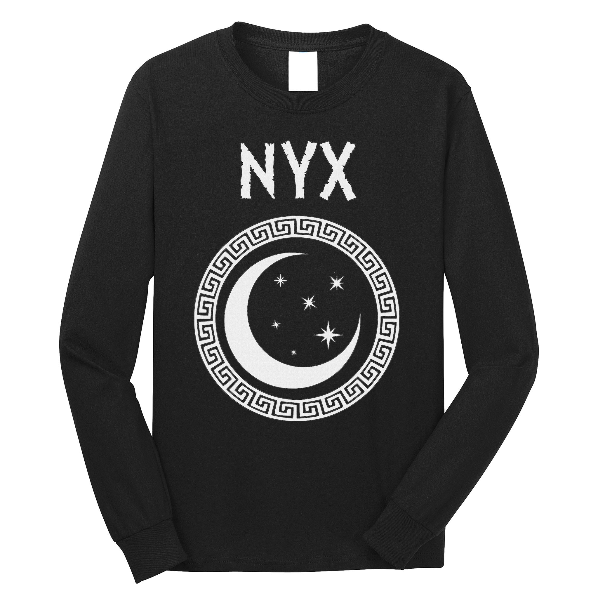 Nyx Greek Goddess Of Night Symbol Long Sleeve Shirt