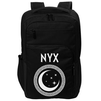 Nyx Greek Goddess Of Night Symbol Impact Tech Backpack