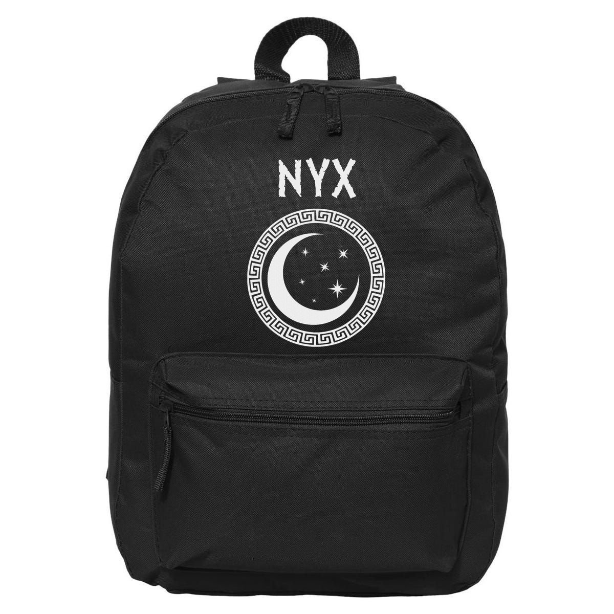 Nyx Greek Goddess Of Night Symbol 16 in Basic Backpack