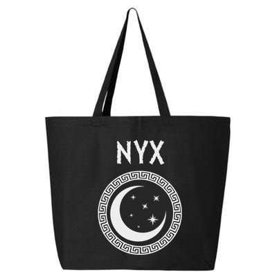 Nyx Greek Goddess Of Night Symbol 25L Jumbo Tote