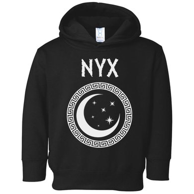 Nyx Greek Goddess Of Night Symbol Toddler Hoodie