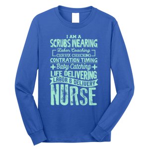 Nurse Gifgift Graduating School Rn Labor Delivery Nurse Gift Long Sleeve Shirt