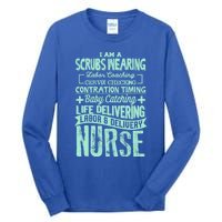 Nurse Gifgift Graduating School Rn Labor Delivery Nurse Gift Tall Long Sleeve T-Shirt