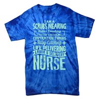 Nurse Gifgift Graduating School Rn Labor Delivery Nurse Gift Tie-Dye T-Shirt