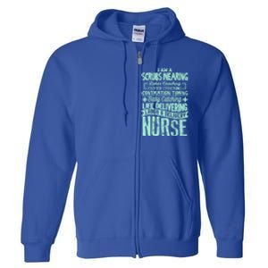 Nurse Gifgift Graduating School Rn Labor Delivery Nurse Gift Full Zip Hoodie