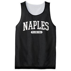 Naples Great Gift Cool Gift College University Florida Usa Mesh Reversible Basketball Jersey Tank