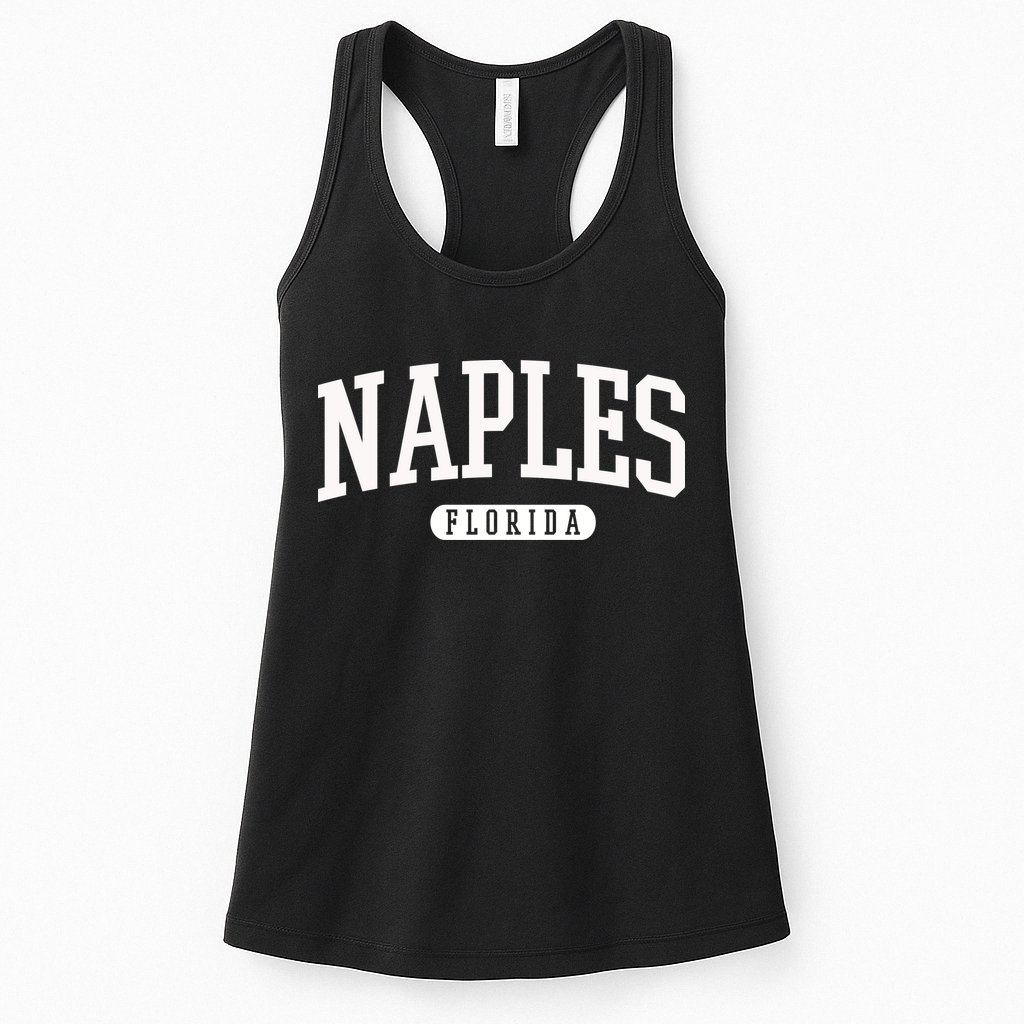 Naples Great Gift Cool Gift College University Florida Usa Womens Tank Top