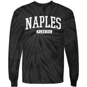 Naples Great Gift Cool Gift College University Florida Usa Tie-Dye Long Sleeve Shirt