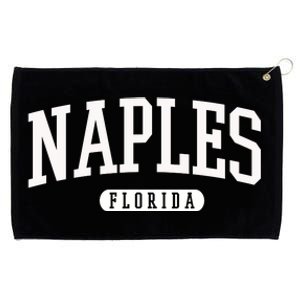 Naples Great Gift Cool Gift College University Florida Usa Grommeted Golf Towel