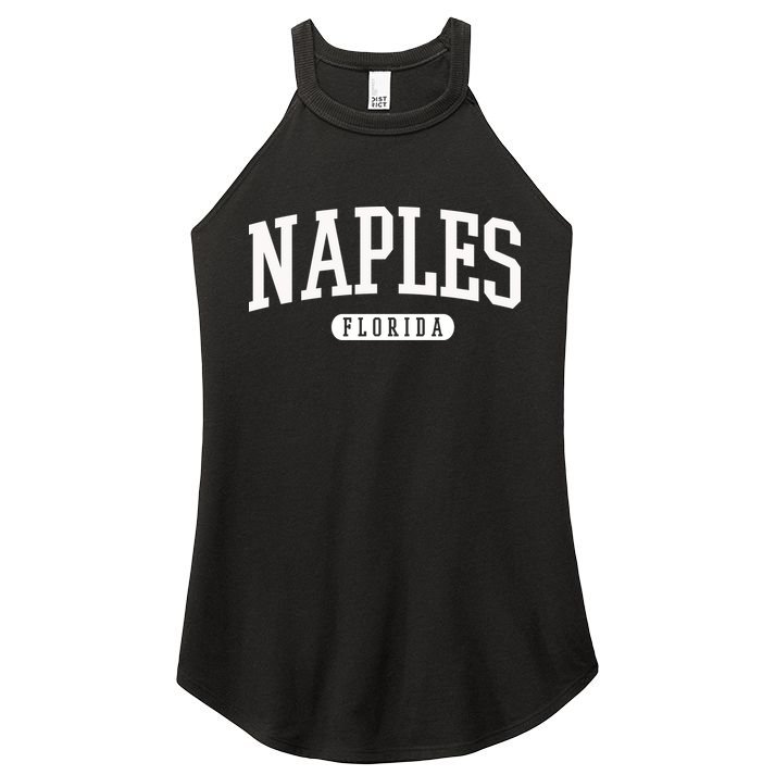 Naples Great Gift Cool Gift College University Florida Usa Women's Perfect Tri Rocker Tank