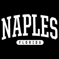 Naples Great Gift Cool Gift College University Style Fl Usa Drawstring Bag