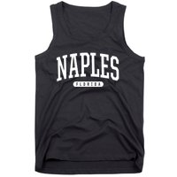 Naples Great Gift Cool Gift College University Style Fl Usa Tank Top