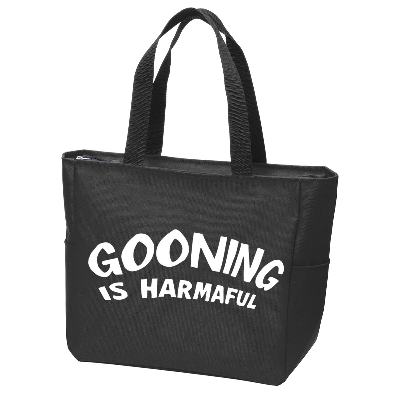 Never Goon Gooning Is Harmaful Zip Tote Bag