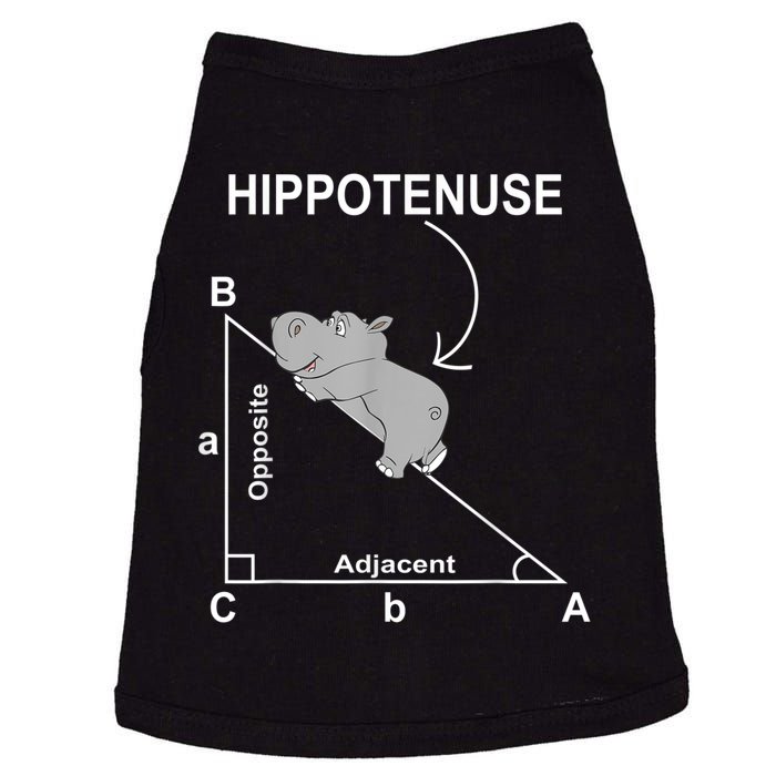 Nerd Geometry Hippotenuse Hypotenuse Funny Doggie Tank