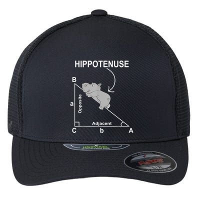 Nerd Geometry Hippotenuse Hypotenuse Funny Flexfit Unipanel Trucker Cap