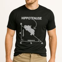 Nerd Geometry Hippotenuse Hypotenuse Funny Performance Shirt