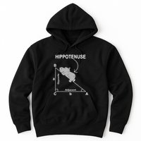 Nerd Geometry Hippotenuse Hypotenuse Funny Hoodie