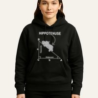Nerd Geometry Hippotenuse Hypotenuse Funny Hoodie