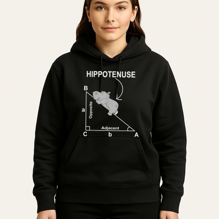 Nerd Geometry Hippotenuse Hypotenuse Funny Hoodie