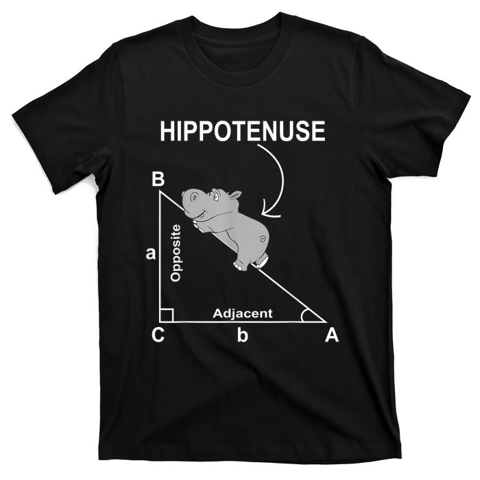 Nerd Geometry Hippotenuse Hypotenuse Funny T-Shirt