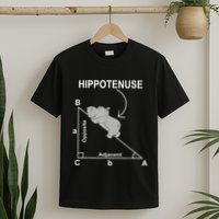 Nerd Geometry Hippotenuse Hypotenuse Funny T-Shirt