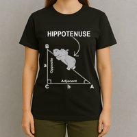 Nerd Geometry Hippotenuse Hypotenuse Funny T-Shirt