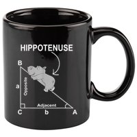 Nerd Geometry Hippotenuse Hypotenuse Funny 11oz C Handle Ceramic Mug
