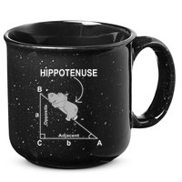 Nerd Geometry Hippotenuse Hypotenuse Funny 15oz Campfire Ceramic Mug