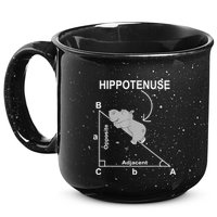 Nerd Geometry Hippotenuse Hypotenuse Funny 15oz Campfire Ceramic Mug