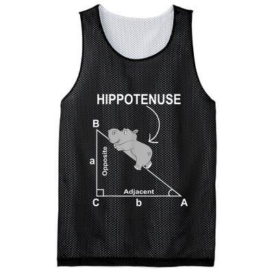 Nerd Geometry Hippotenuse Hypotenuse Funny Mesh Reversible Basketball Jersey Tank