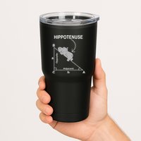 Nerd Geometry Hippotenuse Hypotenuse Funny Tumbler