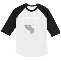 Nerd Geometry Hippotenuse Hypotenuse Funny Baseball Sleeve Shirt