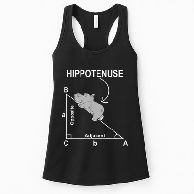 Nerd Geometry Hippotenuse Hypotenuse Funny Womens Tank Top