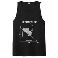 Nerd Geometry Hippotenuse Hypotenuse Funny PosiCharge Competitor Tank