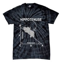 Nerd Geometry Hippotenuse Hypotenuse Funny Tie-Dye T-Shirt