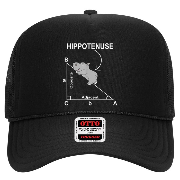 Nerd Geometry Hippotenuse Hypotenuse Funny Trucker Hat