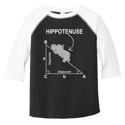 Nerd Geometry Hippotenuse Hypotenuse Funny Toddler Fine Jersey T-Shirt