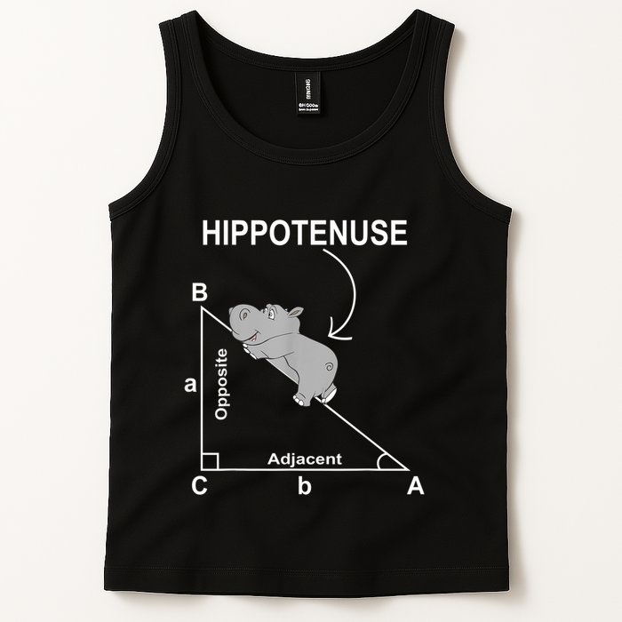 Nerd Geometry Hippotenuse Hypotenuse Funny Tank Top