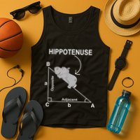 Nerd Geometry Hippotenuse Hypotenuse Funny Tank Top