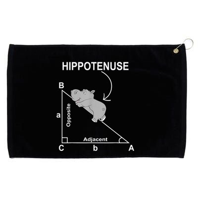 Nerd Geometry Hippotenuse Hypotenuse Funny Grommeted Golf Towel