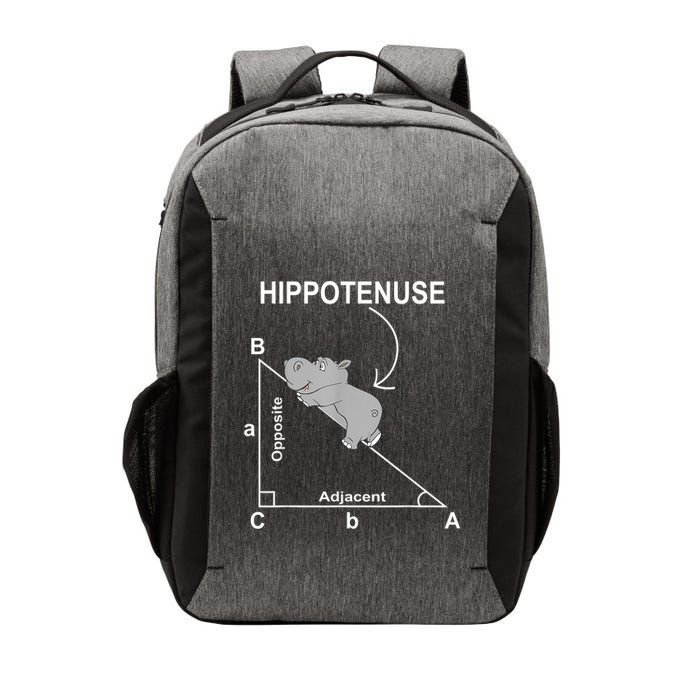 Nerd Geometry Hippotenuse Hypotenuse Funny Vector Backpack