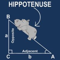Nerd Geometry Hippotenuse Hypotenuse Funny Infant Baby Jersey Bodysuit