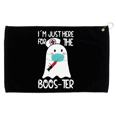 Nurse Ghost I Will Stab You Halloween Just Here For The Boos Cute Gift Grommeted Golf Towel