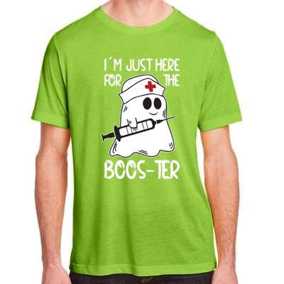 Nurse Ghost I Will Stab You Halloween Just Here For The Boos Cute Gift Adult ChromaSoft Performance T-Shirt