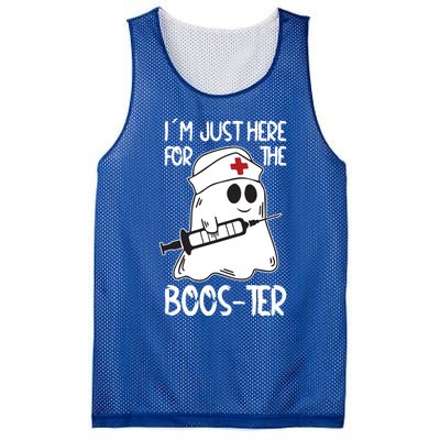 Nurse Ghost I Will Stab You Halloween Just Here For The Boos Cute Gift Mesh Reversible Basketball Jersey Tank