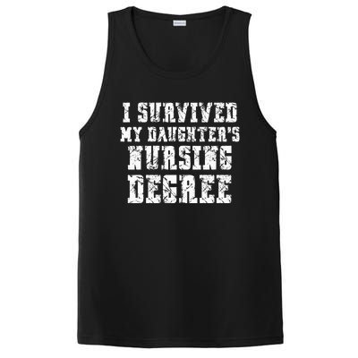 Nurse Graduation I Survived My Daughter's Nursing Degree PosiCharge Competitor Tank