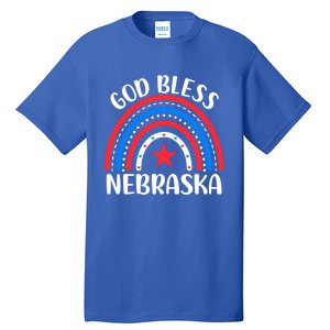 Nebraska Gift I Love Nebraska Usa Gift Tall T-Shirt