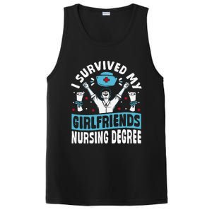 Nurse Graduation I Survived My Girlfriends Nursing Degree PosiCharge Competitor Tank