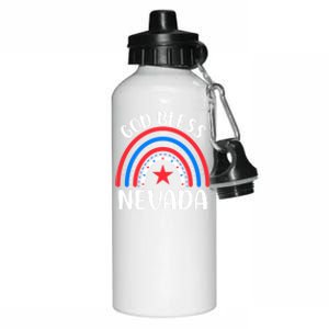 Nevada Gift I Love Nevada Usa Great Gift Aluminum Water Bottle